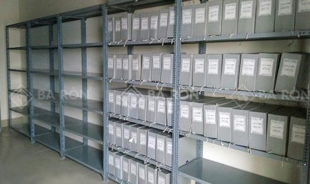 Kệ sắt lắp ghép – Giải pháp lưu trữ tài liệu số 1 tại văn phòng, thư viện