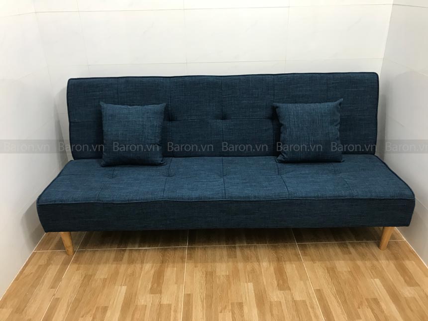 Sofa bed 1m8 màu xanh 