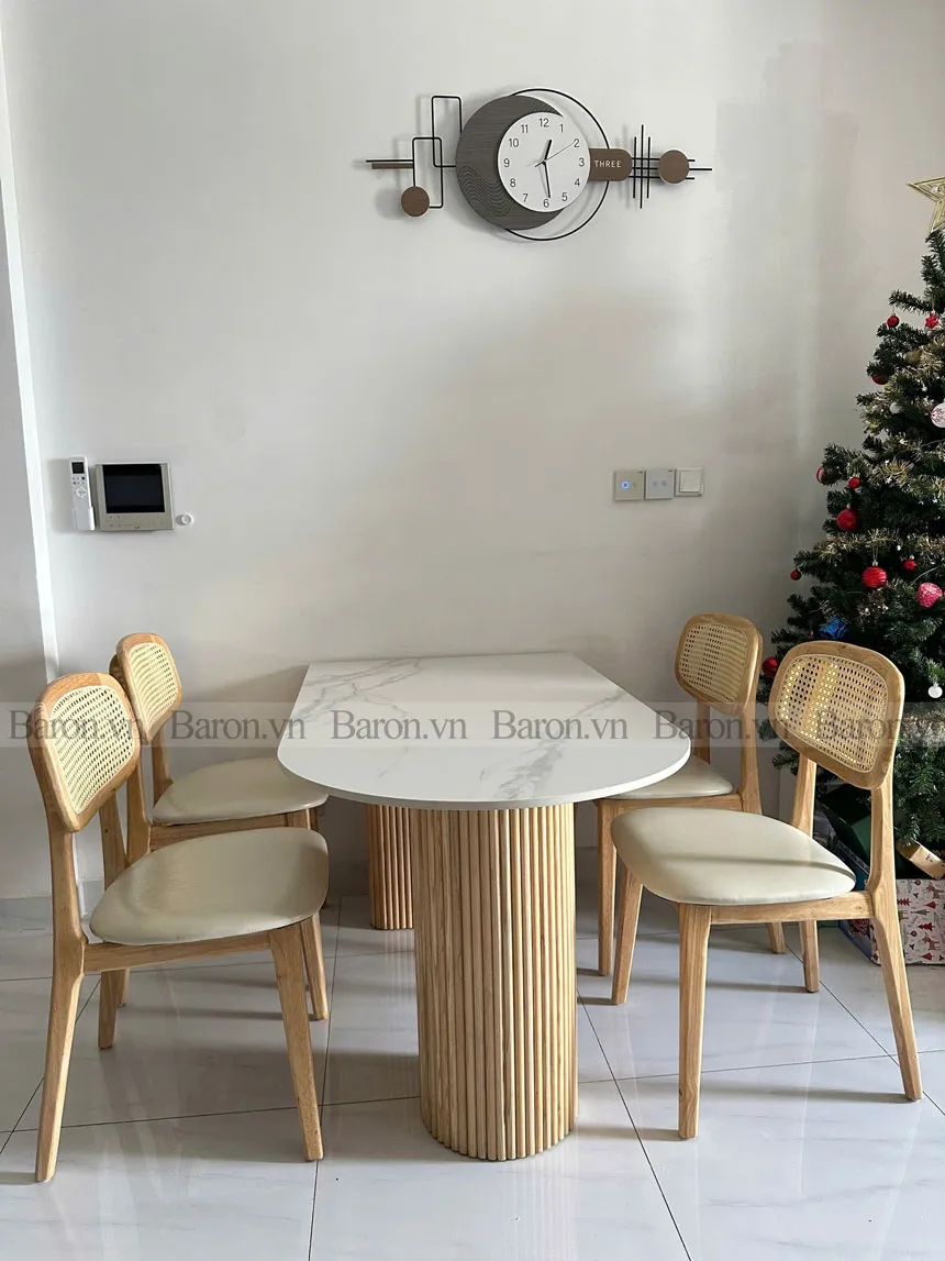 bàn ăn gỗ 4 ghế