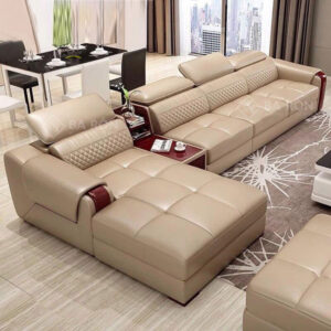 Sofa góc L tiếp khách