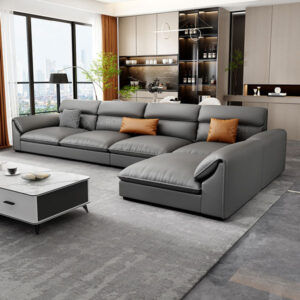 Sofa góc chữ L tiếp khách đẹp