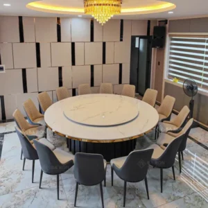 Bộ bàn ăn tròn 16 người