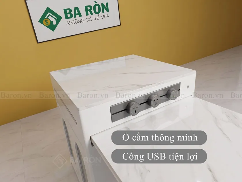 Bàn đảo bếp thông minh