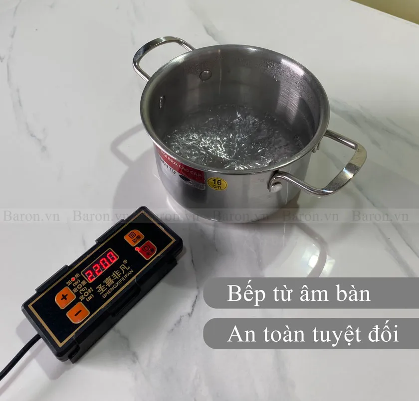 Bếp âm bàn đảo
