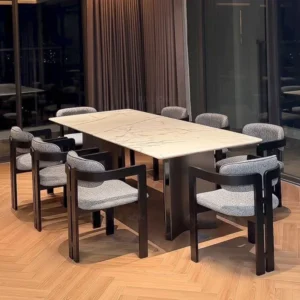 Bộ bàn ăn 8 ghế cao cấp